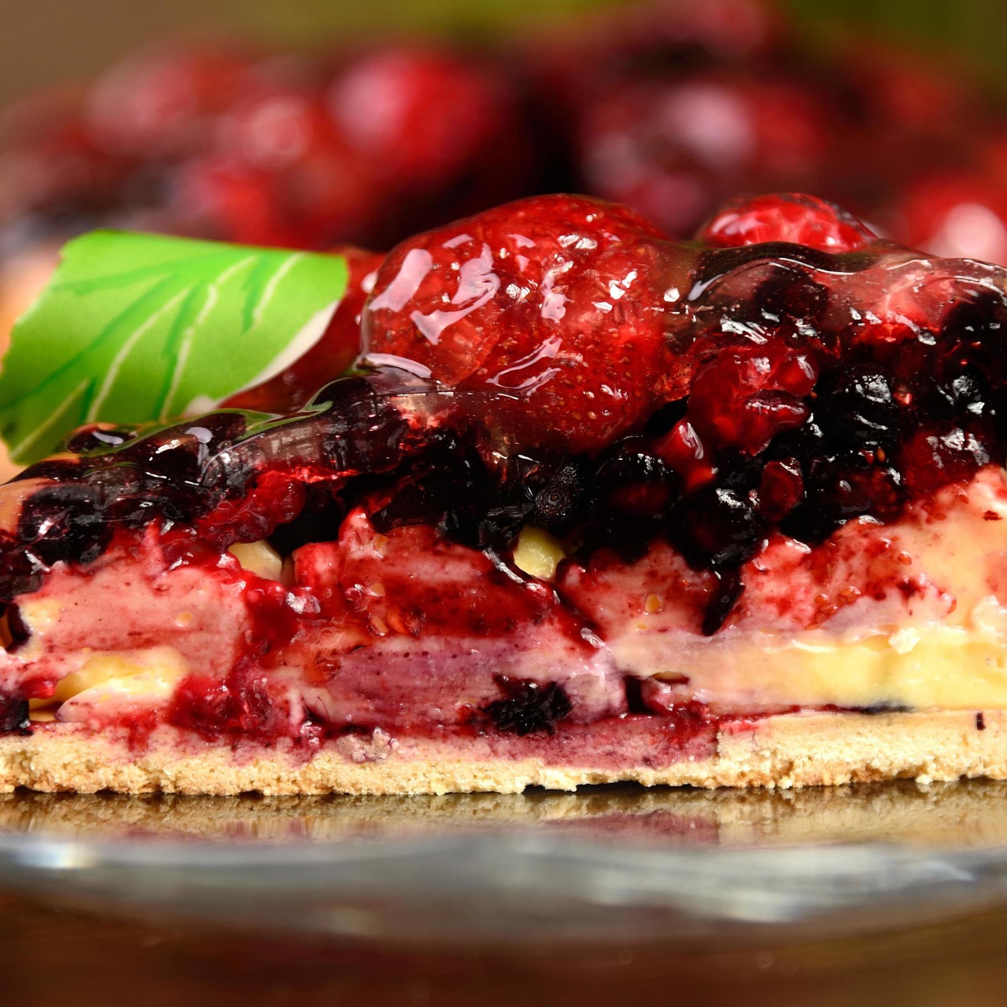 Torta Frutas Vermelhas