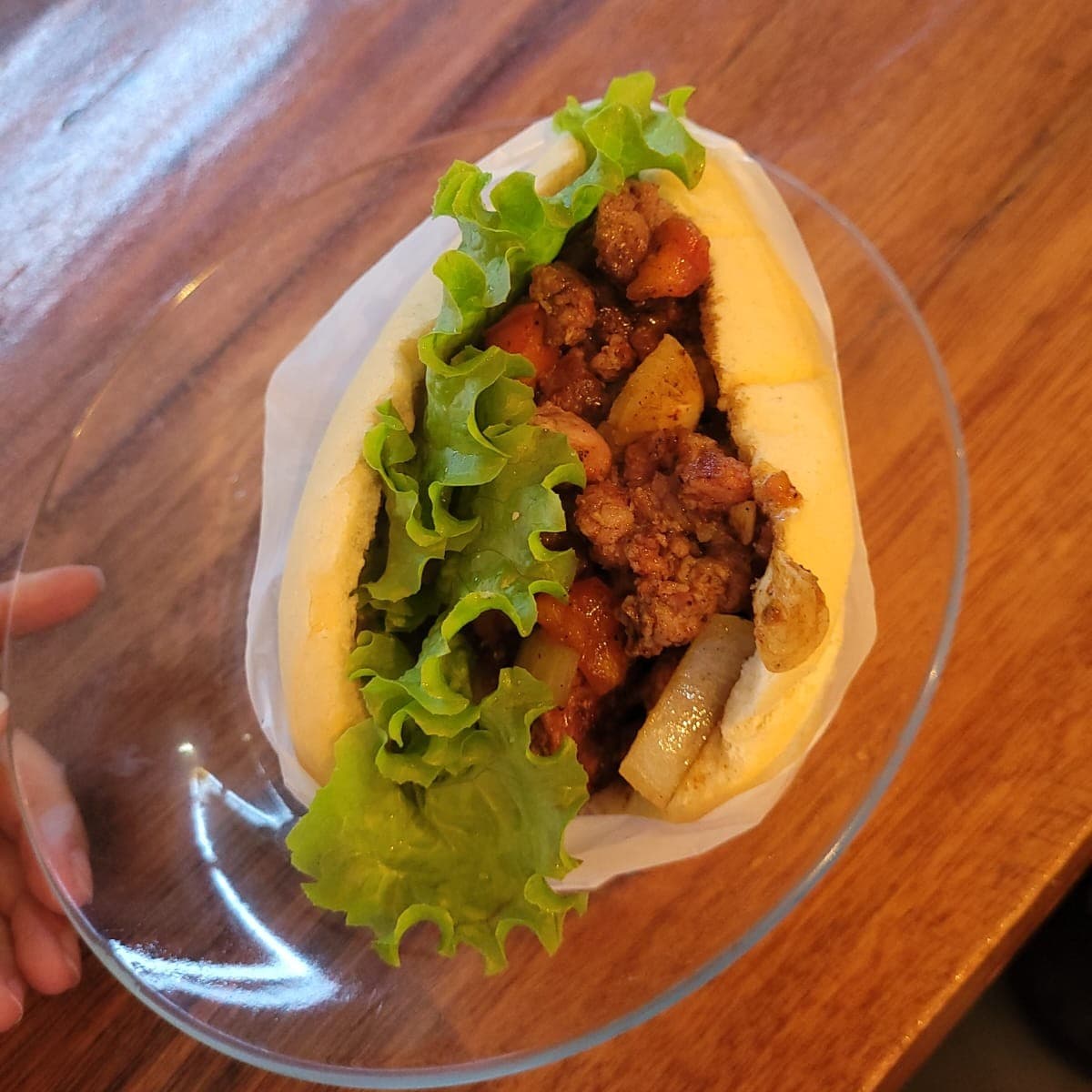 Pão com Carne