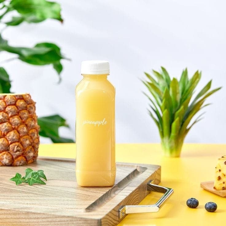 Suco da poupa sabor abacaxi