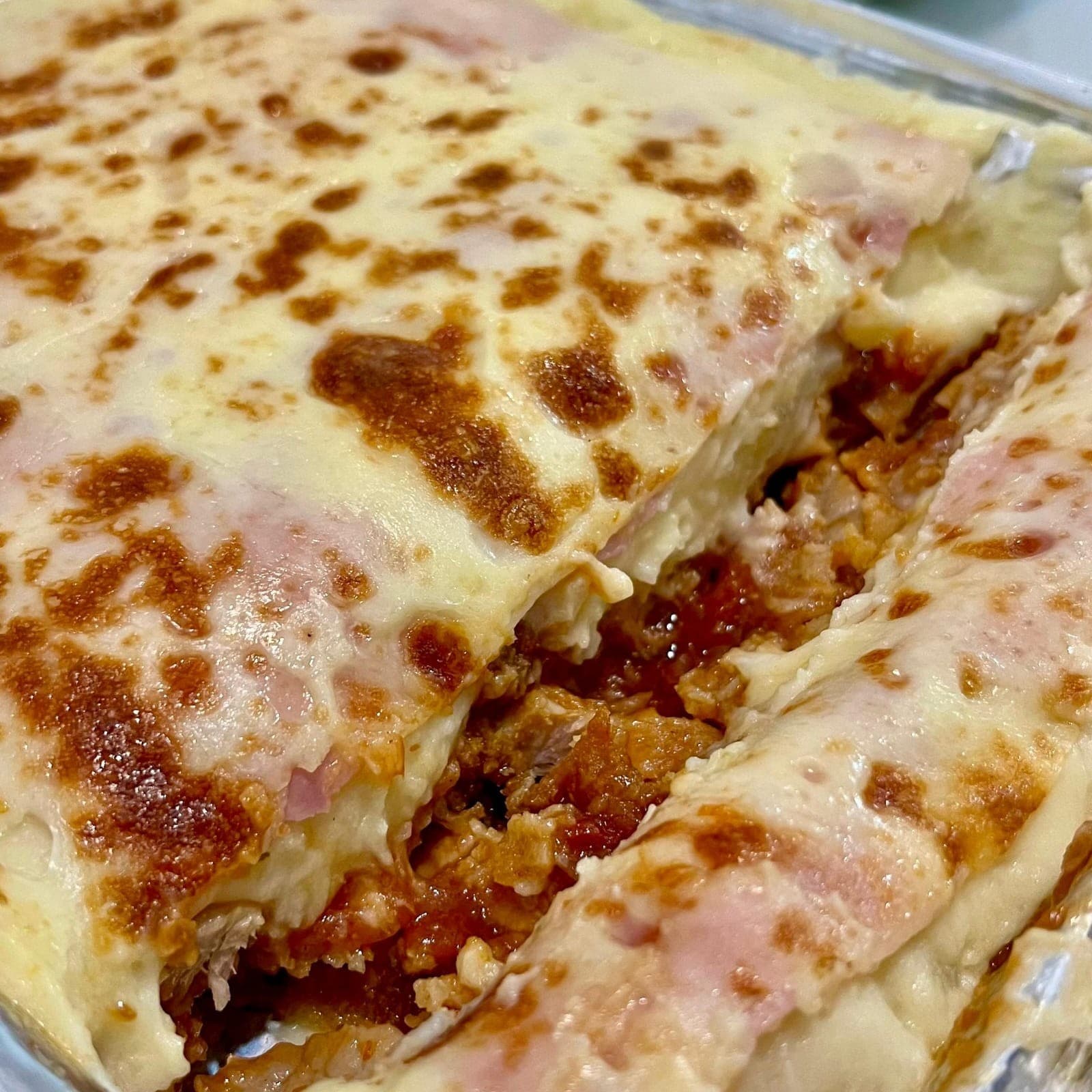 Filé à parmegiana de Frango G